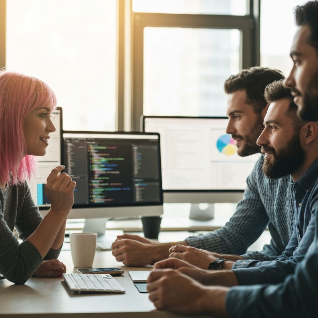 Porulon Technologies team collaborating